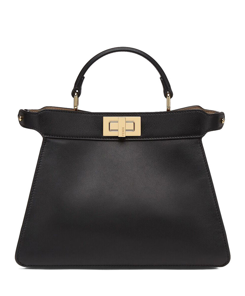 Fendi Peekaboo Iseeu Small Handbag 8BN327 Black